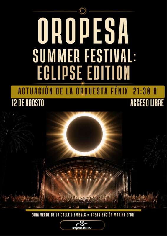 Oropesa del Mar prepara el dispositivo para el eclipse solar