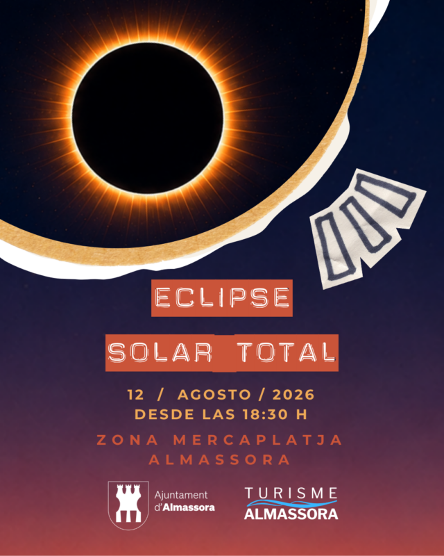 Almassora activa un dispositiu especial per a l'eclipsi solar del 12 d'agost