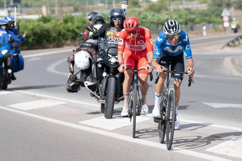 La Vuelta: Pogačar gana la sexta etapa en Castellón tras un duelo épico con Enric Mas