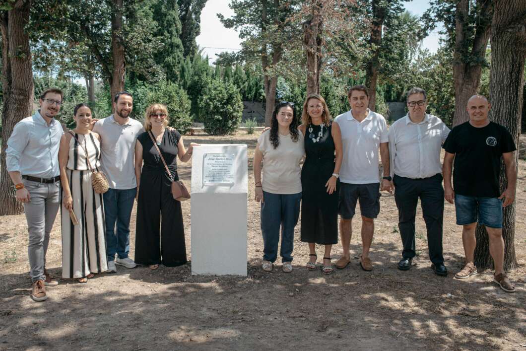 Castellón homenajea a José Carlos Mas en el Parque Meridiano