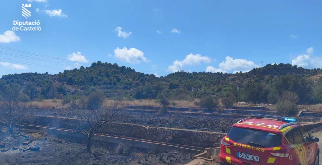 Incendio la Vall d'Uixó