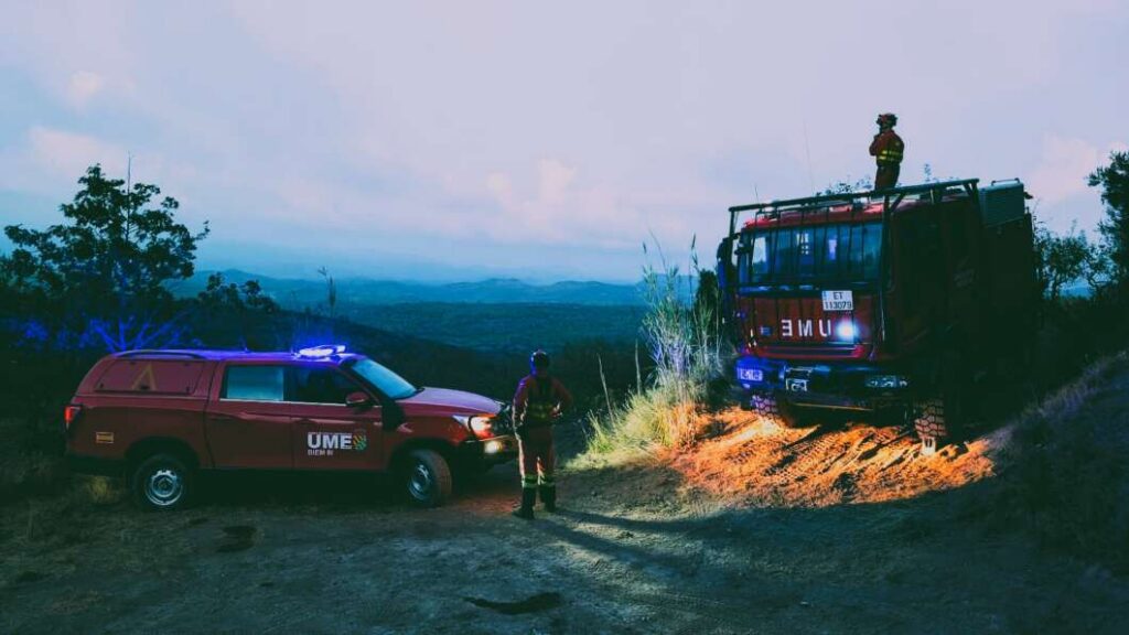 UME incendio segorbe