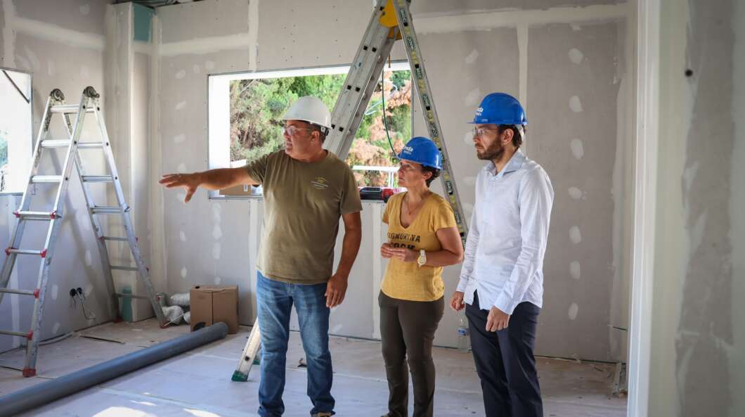 Obras de la sede de la UNED en Onda