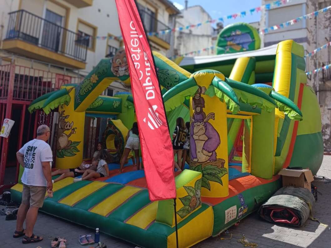 parque infantil organizado por Diputación Castellón