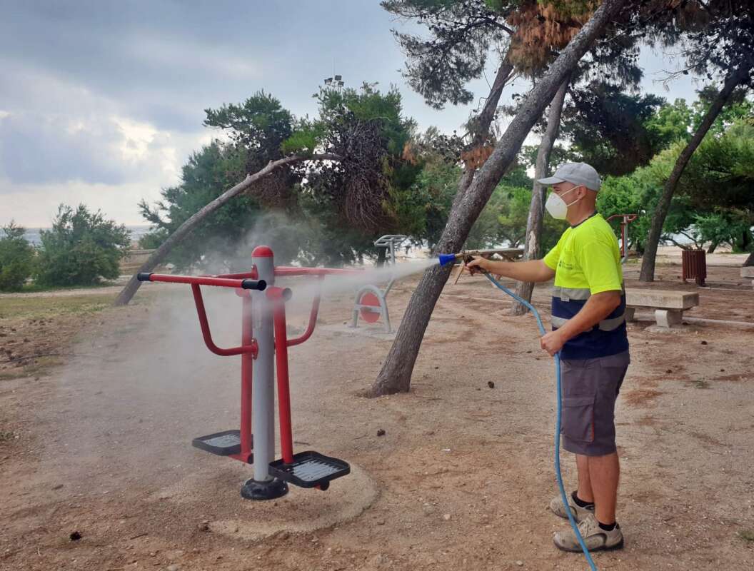 Vinaròs adecúa sus parques seniors