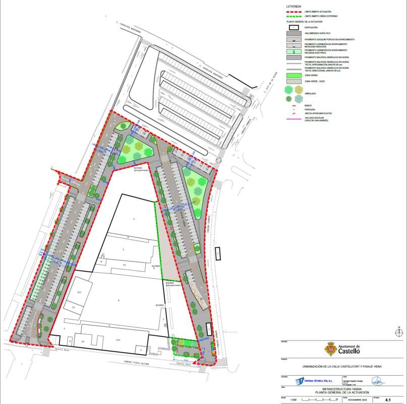 Aparcamiento Estación tercera fase Castellón 2025