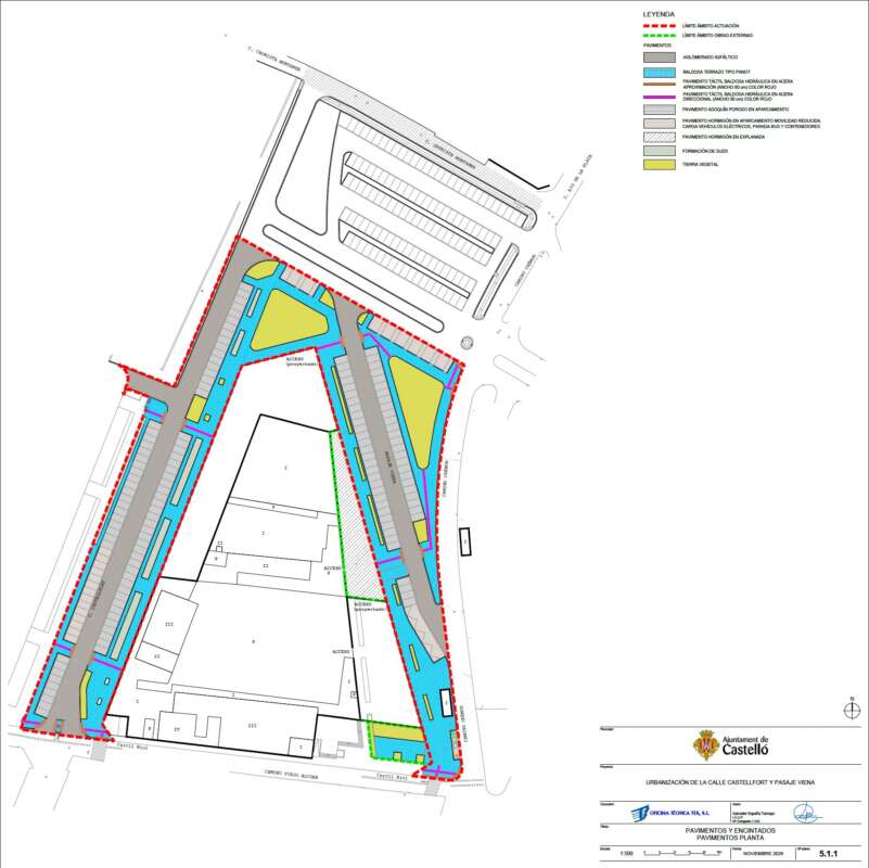 Aparcamiento Estación tercera fase Castellón 2025
