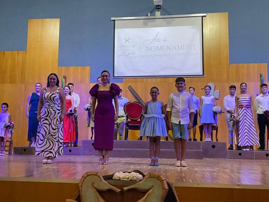 María Gómez y Martina Boix, Reinas de Sant Pere 2027