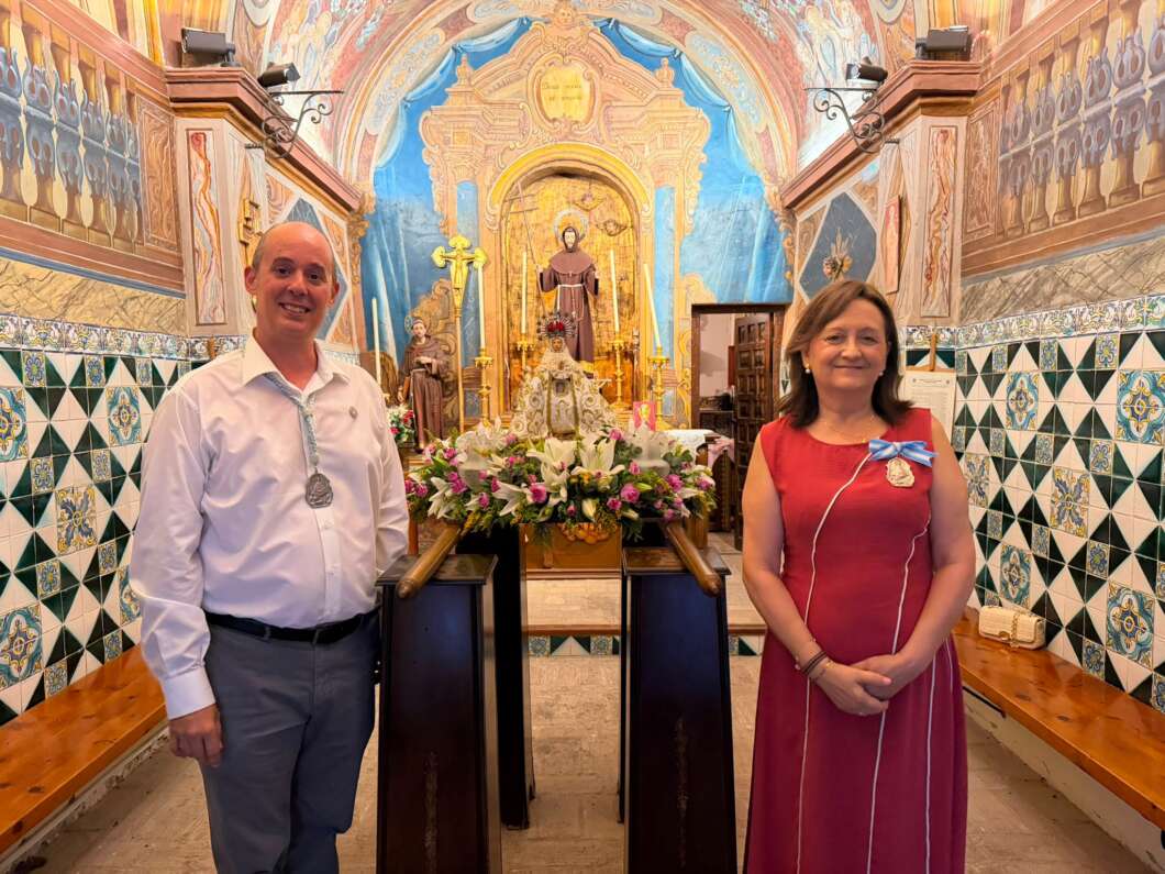 La Mare de Déu del Lledó participa en la processó de Sant Francesc de la Font