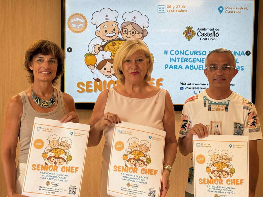 Senior Chef nueva edición de cocina abuelos y nietos