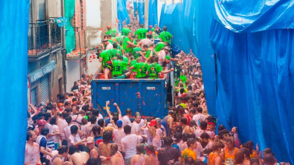 À Punt retransmetrà en directe la Tomatina de Buñol