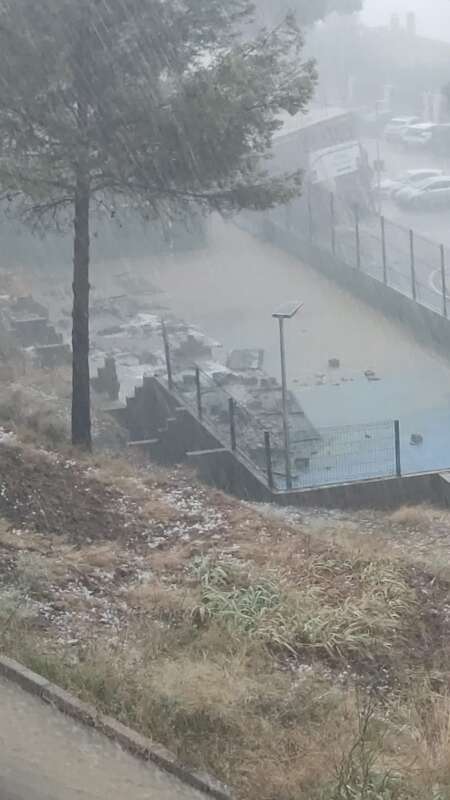 La lluvia desborda los barrancos de Bejís tras dejar 186 l/m²