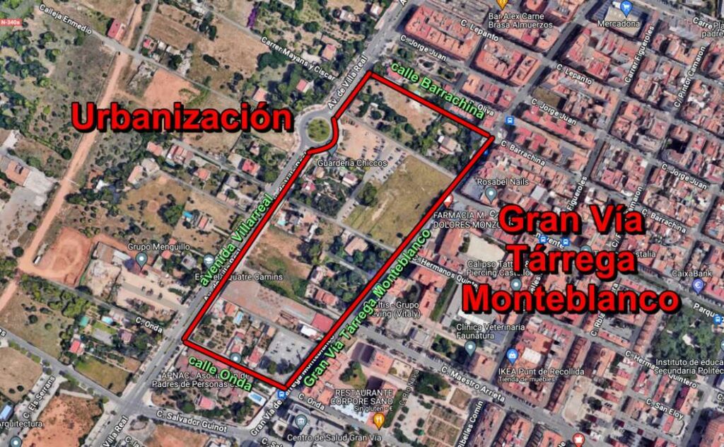 Urbanización gran via Castellón