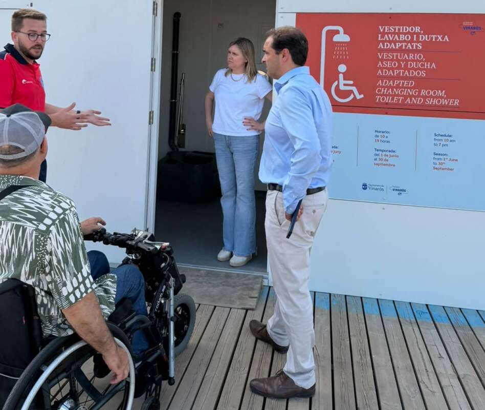 Vinaròs continúa mejorando la accesibilidad de sus playas