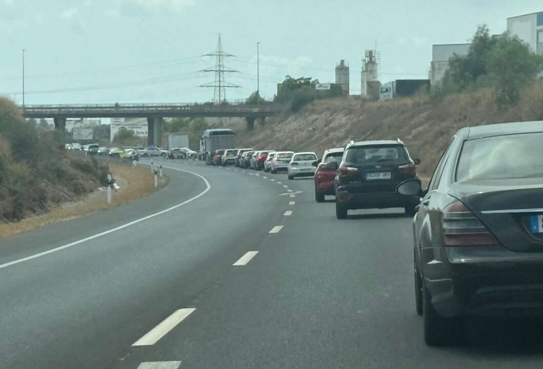 Retenciones por accidente en N-340