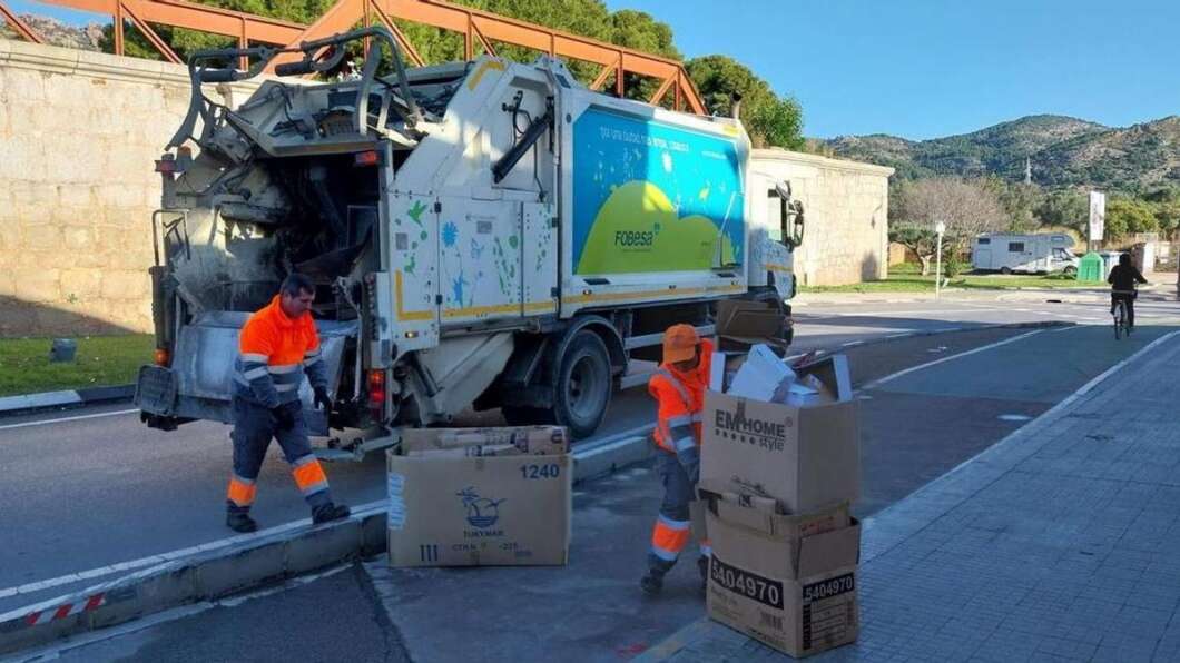 Benicàssim recogida de cartón puerta a puerta