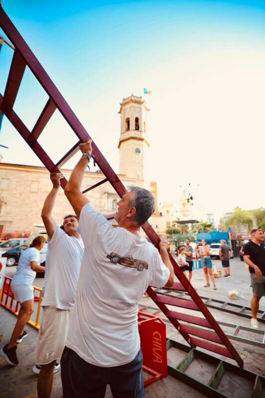 Burriana ultima la preparació dels festejos taurins de la Misericòrdia
