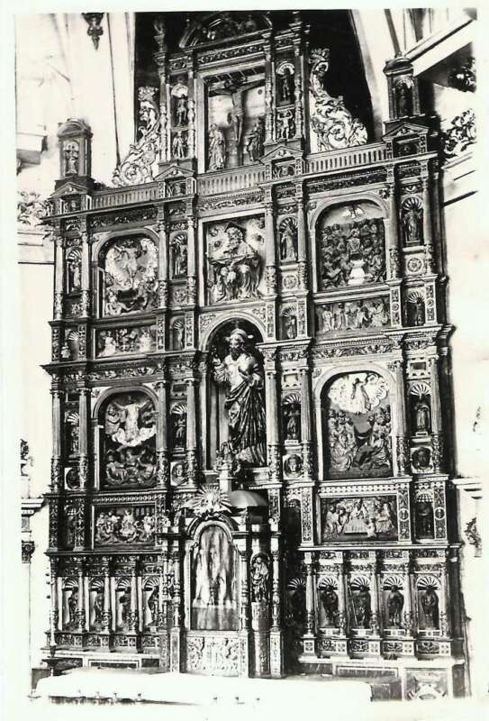 retablo original de la basílica El Salvador de Burriana