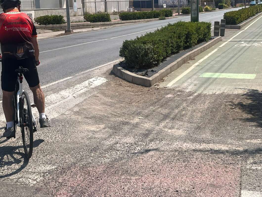 Denuncia PSOE carril Bici en el Grau de castellón 2026