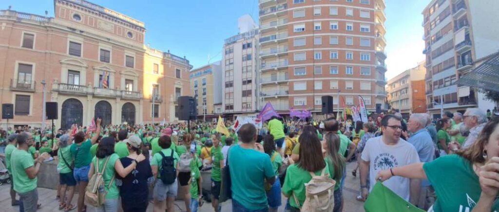 Protesta en Castelló por la enseñanza pública