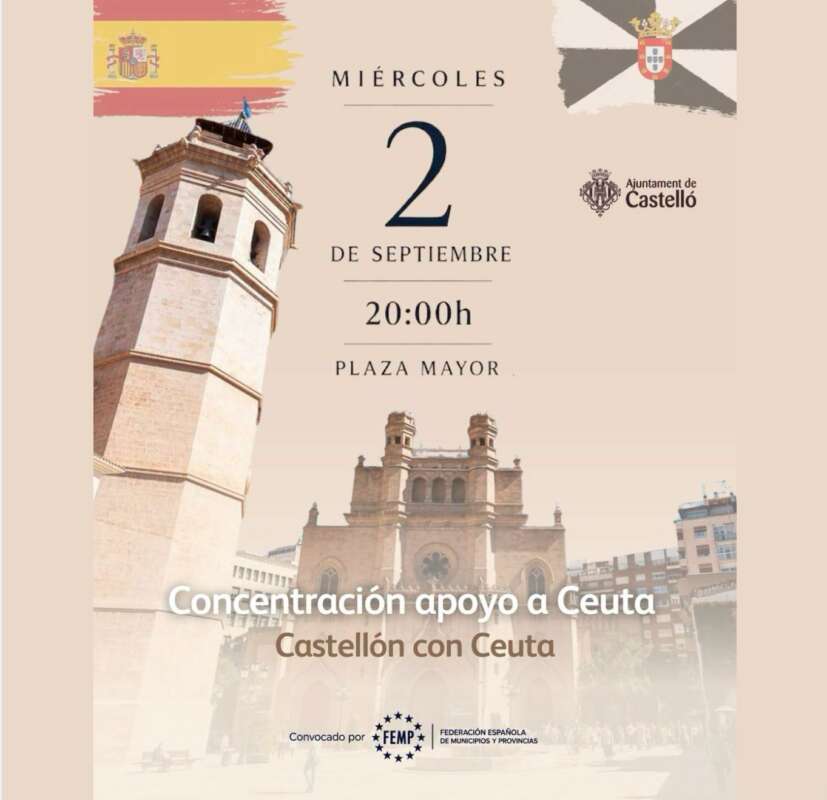 Llamada concentración por Ceuta en castellón