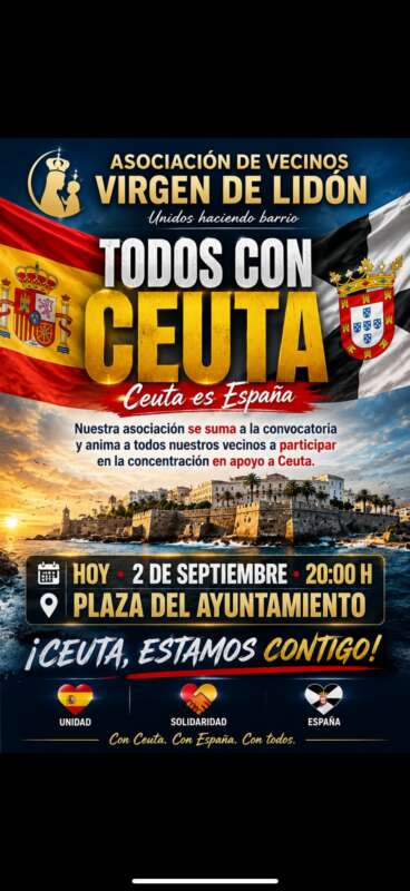 Llamada concentración por Ceuta en castellón