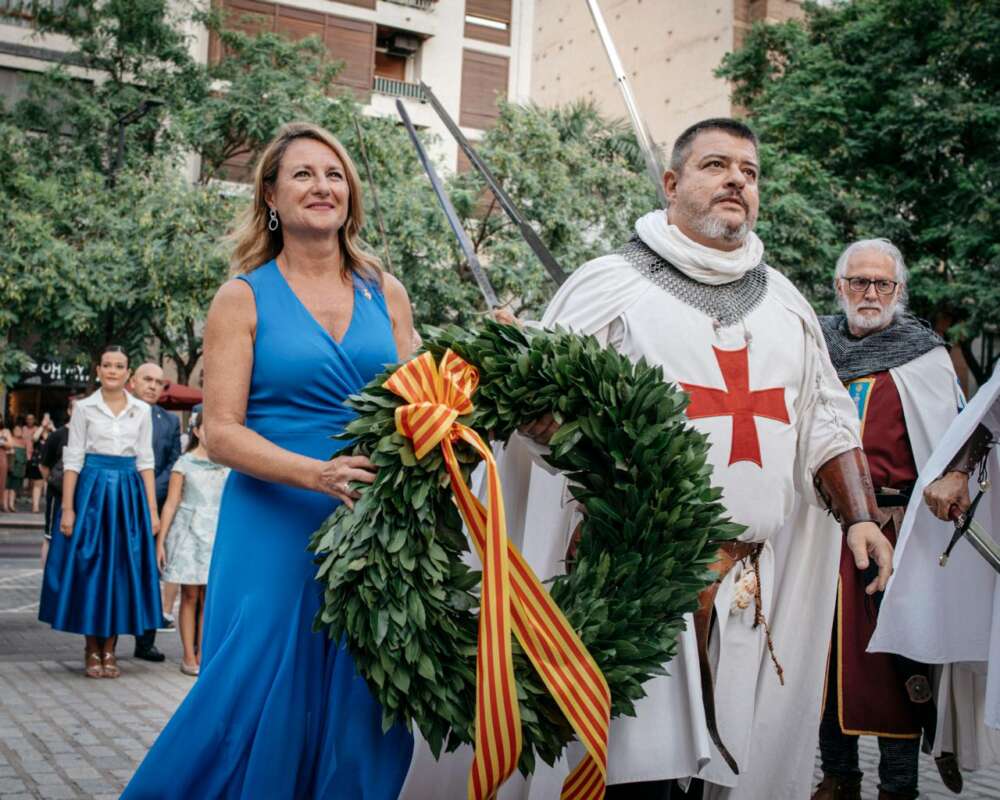 775 aniversaro homenaje Cavallers Templers