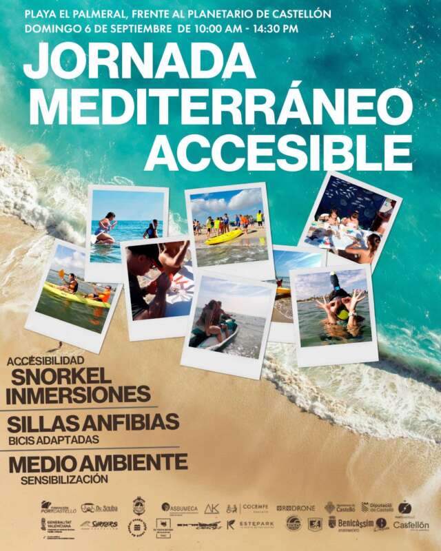 Castellón celebra una jornada de deporte náutico accesible para personas con discapacidad