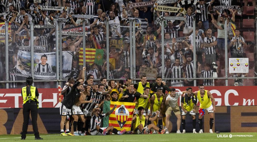 CD Castellón remontada de oro y tumba al Girona en Montilivi