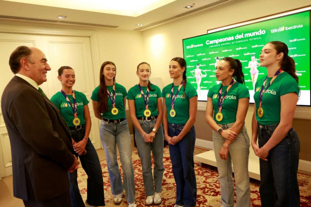 Iberdrola equipará a la selección de gimnasia rítmica para Los Ángeles 2028