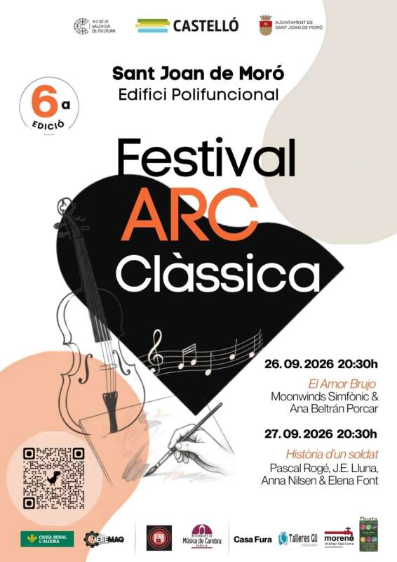 Sant Joan de Moró celebra los 150 años de Manuel de Falla con dos noches de música y vanguardia