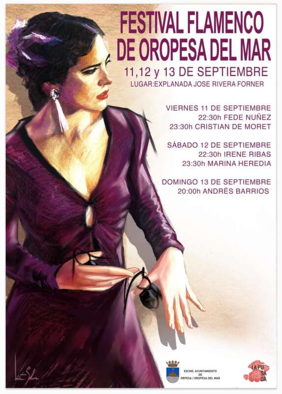 Oropesa del Mar se rinde al flamenco con cinco grandes actuaciones