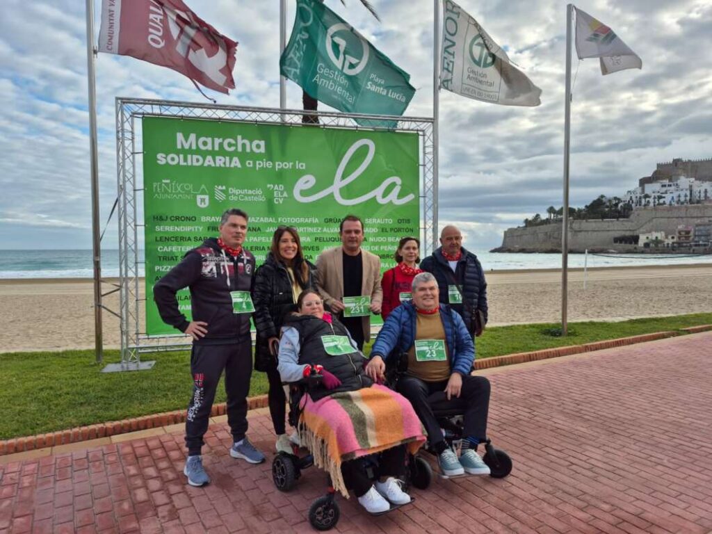 Peñíscola prepara una marcha solidaria para apoyar a las personas con ELA
