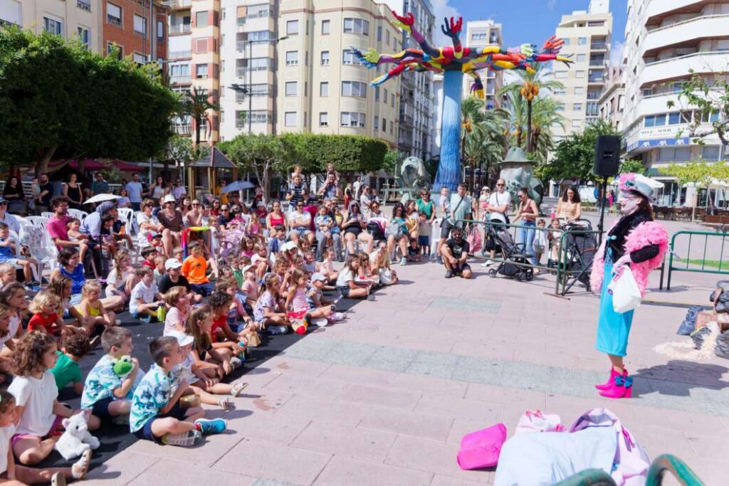 Castellón se vuelca con el circo inclusivo en la segunda jornada del POT
