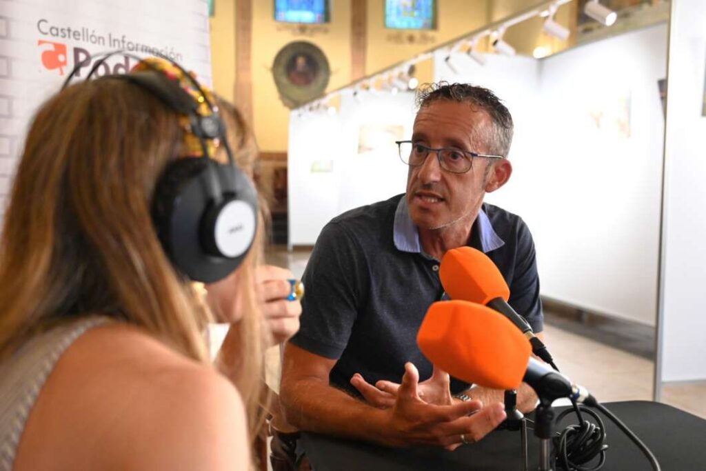 José Luis Lorenz. PSOE. Bodeguilla Vila-real Informació festes Mare de Déu de Gràcia 10926