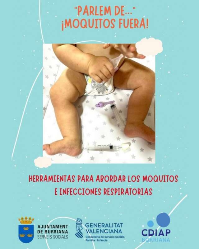 Burriana forma les famílies en salut respiratòria infantil