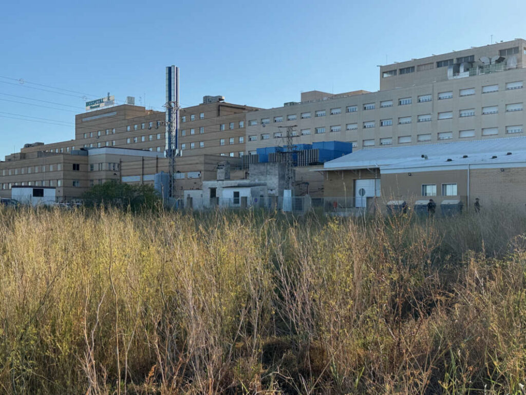 Visita de los terrenos del nuevo Hospital General