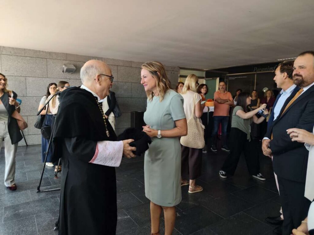 UJI inicio curso 2026-2027 rector con alcaldesa de Castelló