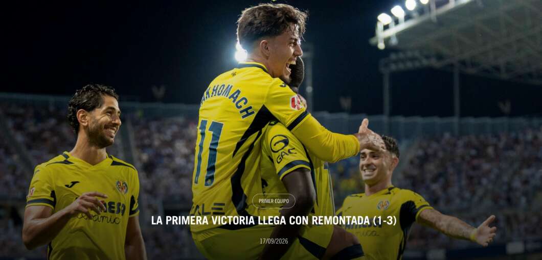 El Villarreal guanya al Málaga