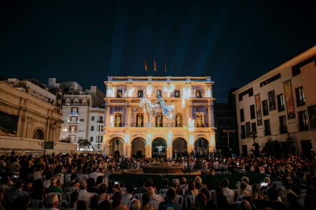 775 aniversario Castellón Videomaping plaza Mayor 050926