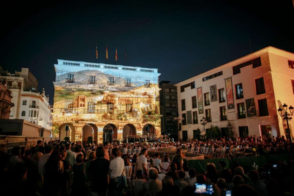 775 aniversario Castellón Videomaping plaza Mayor 050926