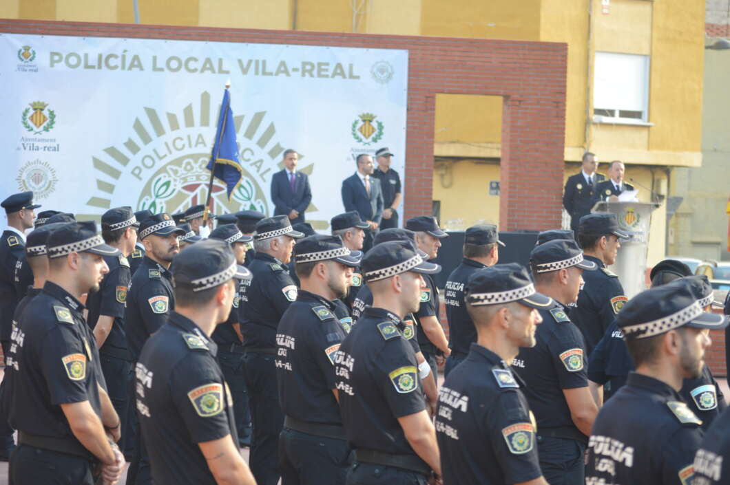 Vila-real reconeix la Policia Local amb un 13,3 % menys de criminalitat