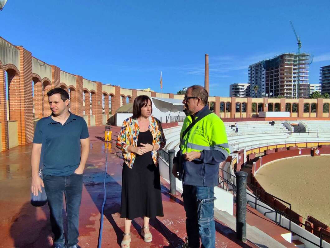 Inician los trabaos de rehabilitación de la Plaza de Toros de Vinaròs 