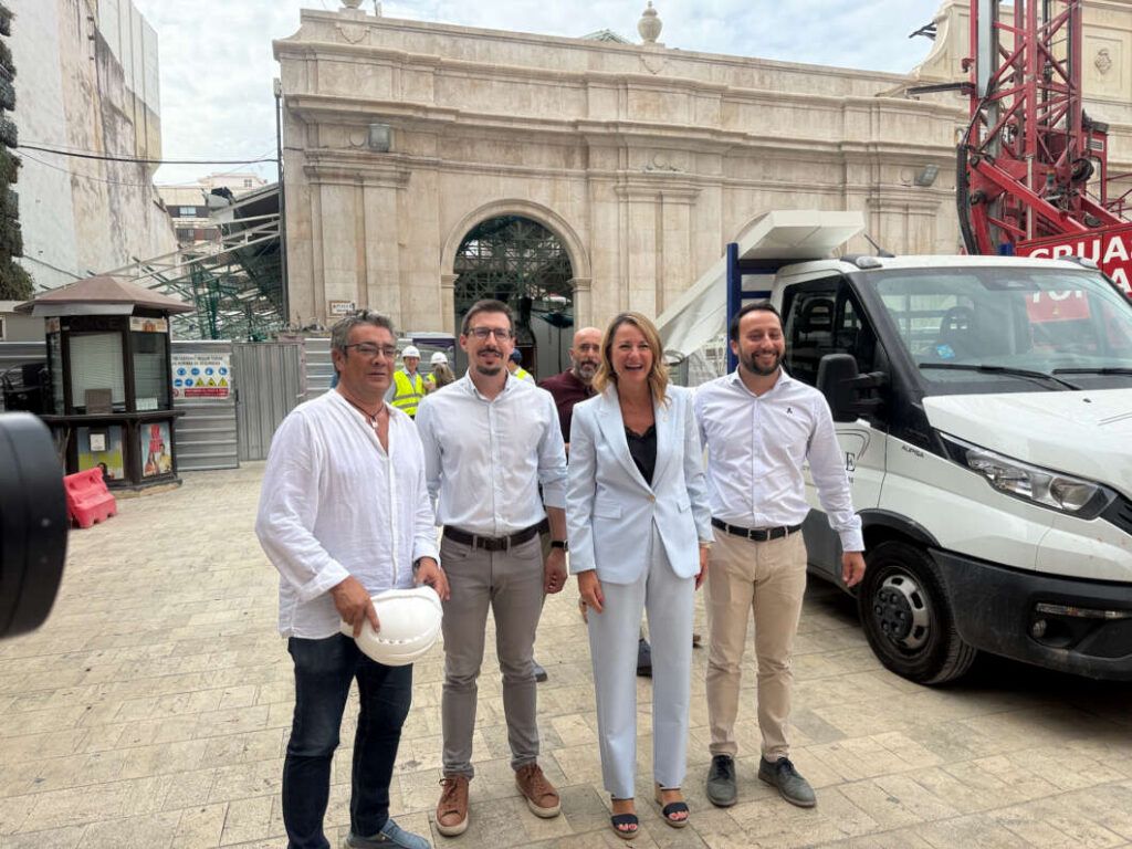 Visita obras Mercado Central de Castellón 300926
