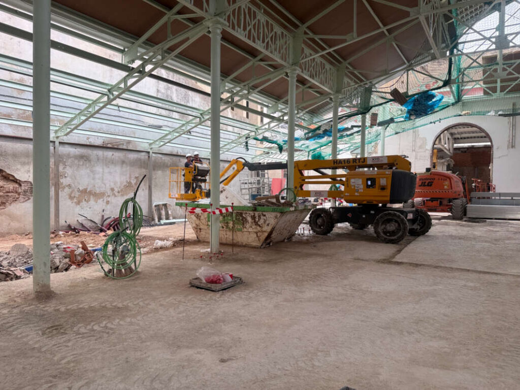 Visita obras Mercado Central de Castellón 300926