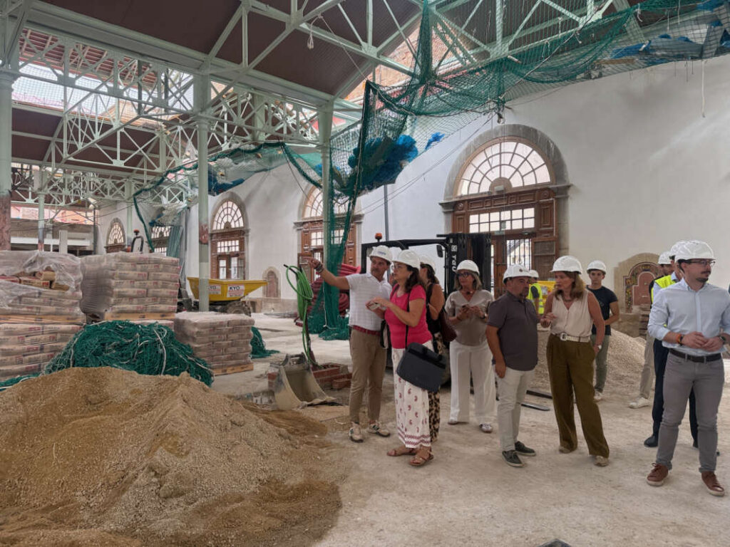 Visita obras Mercado Central de Castellón 300926
