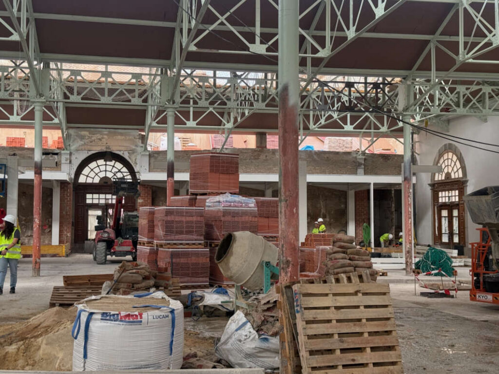 Visita obras Mercado Central de Castellón 300926