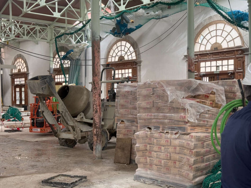 Visita obras Mercado Central de Castellón 300926