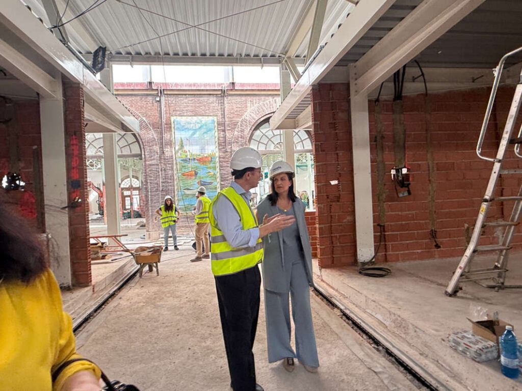 Visita obras Mercado Central de Castellón 300926