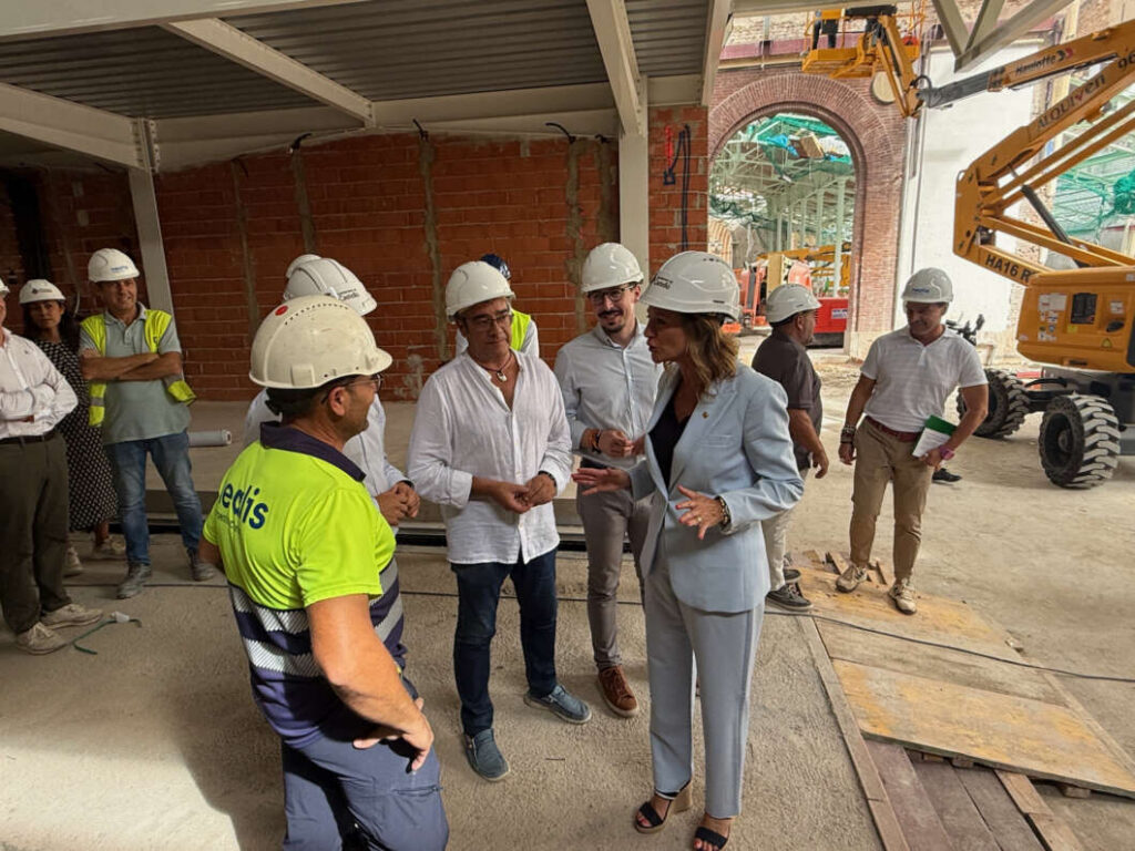 Visita obras Mercado Central de Castellón 300926